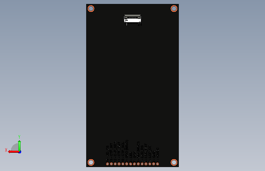 MSP4030 背面视图
