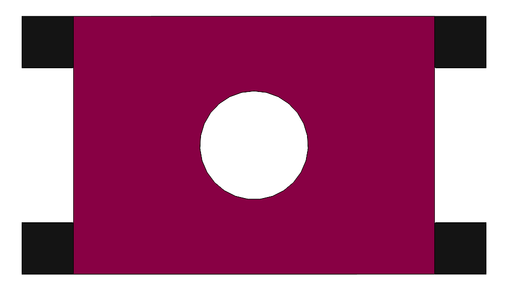 U 形轴承座。