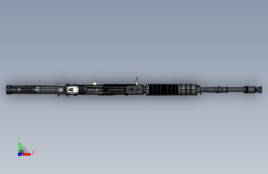 qbz-03式步抢 正面视图