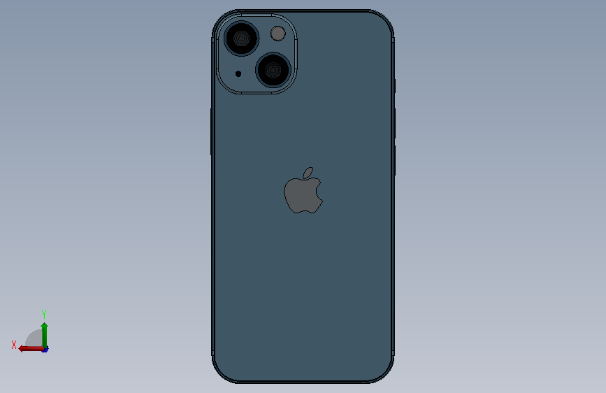 苹果 iPhone 13 背面视图