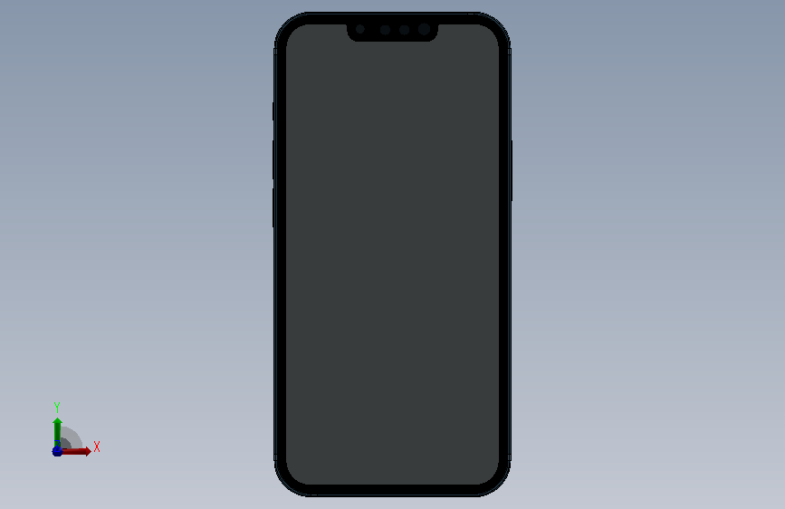 苹果 iPhone 13 正面视图