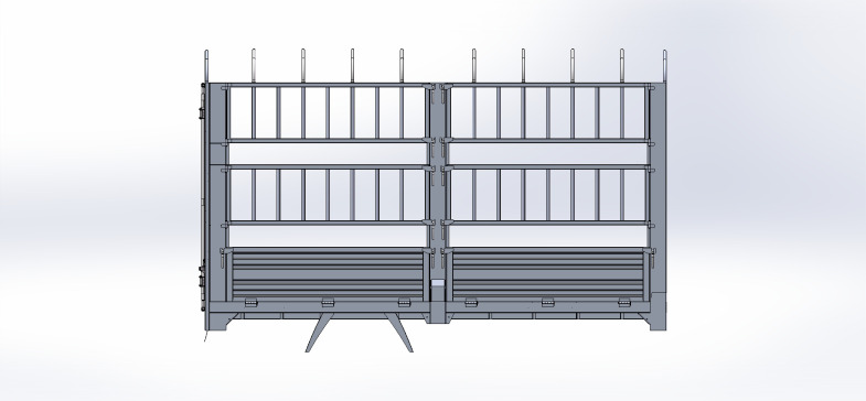 H0009096-仓栅式运输车