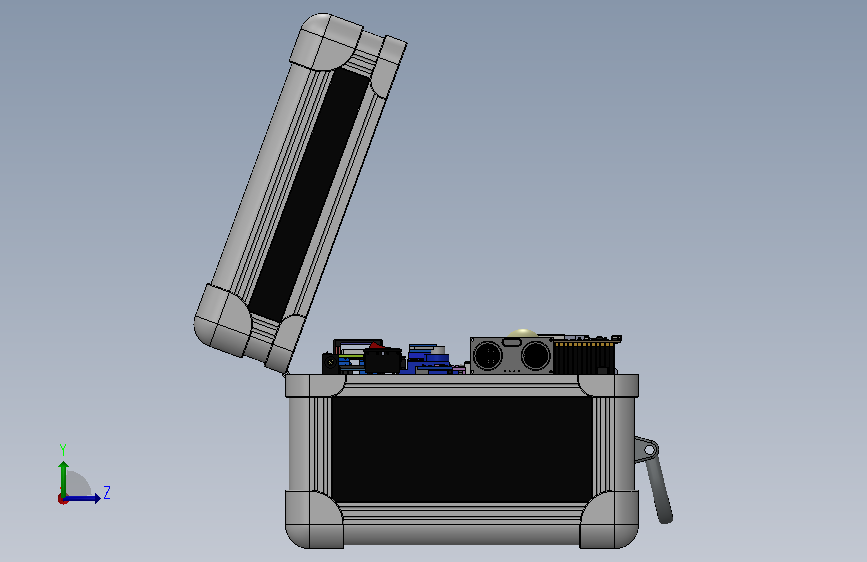 ESP32 实训箱(基础传感器) 左侧视图