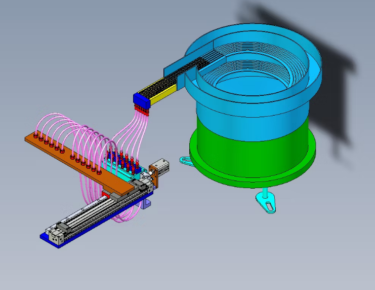 CKTZ656-000 振动盘气吹式供料机构