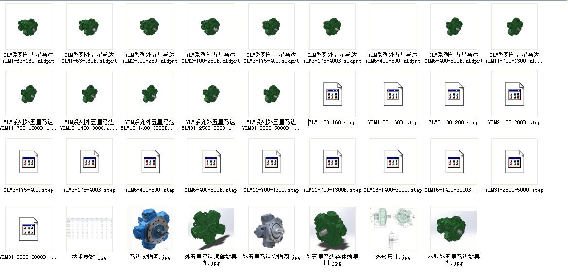 YLM系列五星液压马达=243062=150