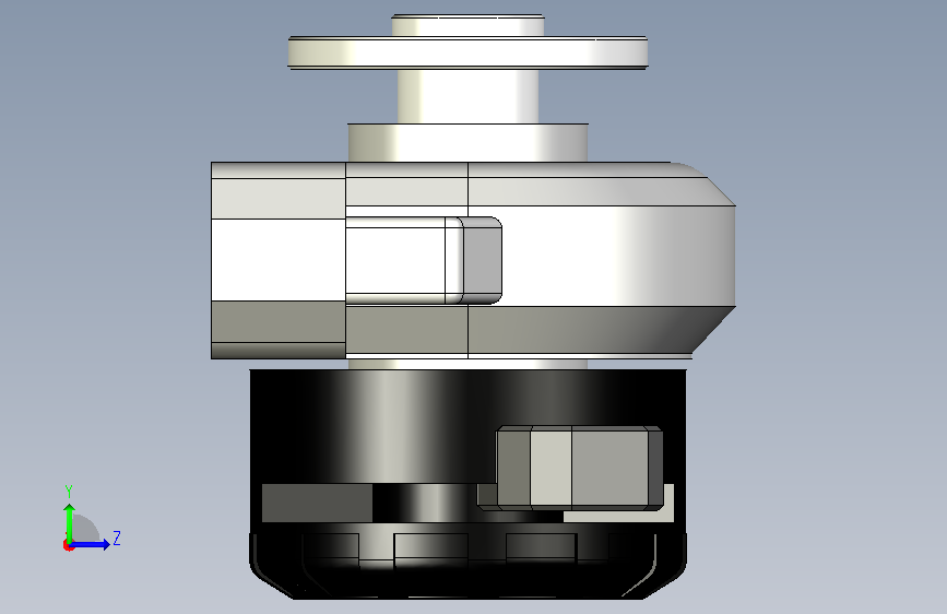 A0018637-Festo DSRL-12-180-P-FW旋转执行器 左侧视图