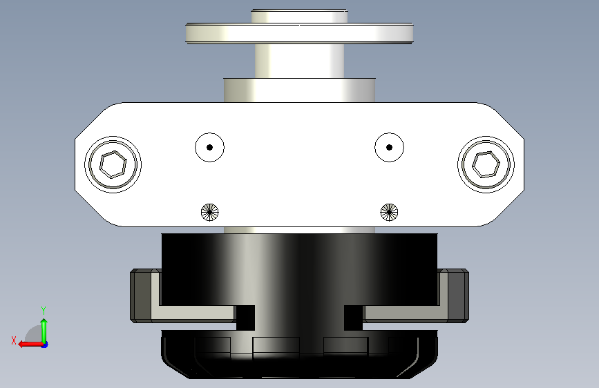 A0018637-Festo DSRL-12-180-P-FW旋转执行器 背面视图