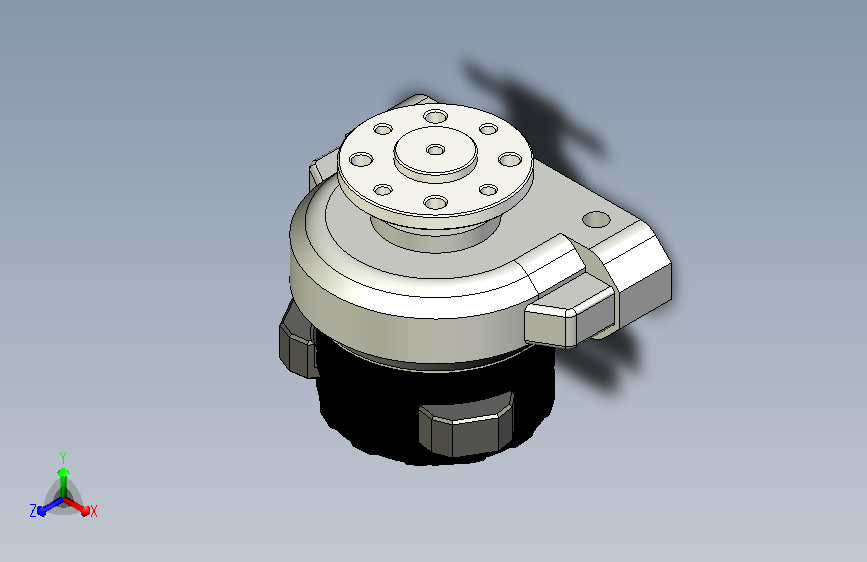A0018637-Festo DSRL-12-180-P-FW旋转执行器 主视图