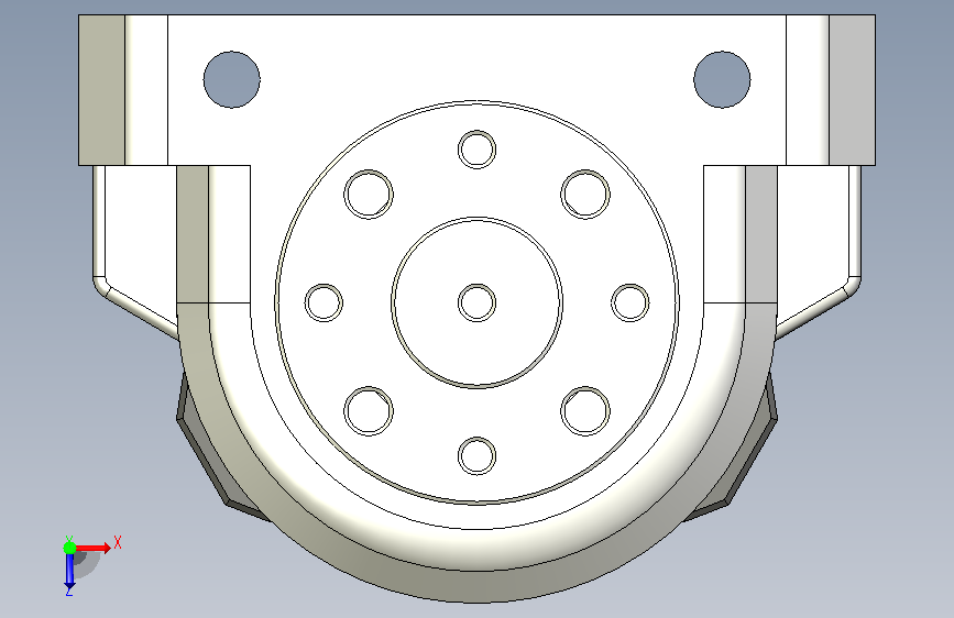 A0018637-Festo DSRL-12-180-P-FW旋转执行器 俯视图