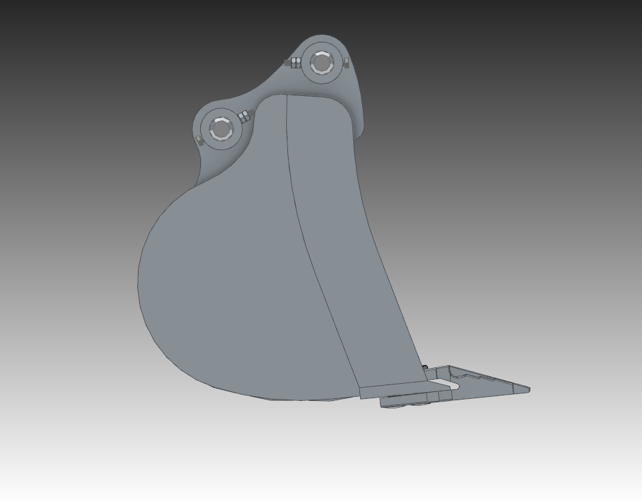 A0018646-适用于卡特彼勒303.5挖掘机的300毫米斗齿挖斗