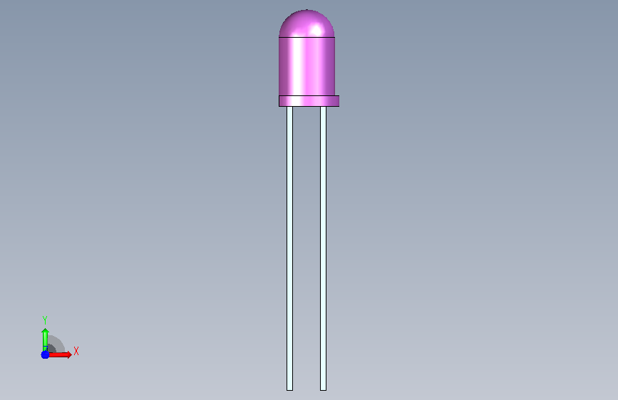 LED灯5MM_STEP_模型图纸下载 – 懒石网