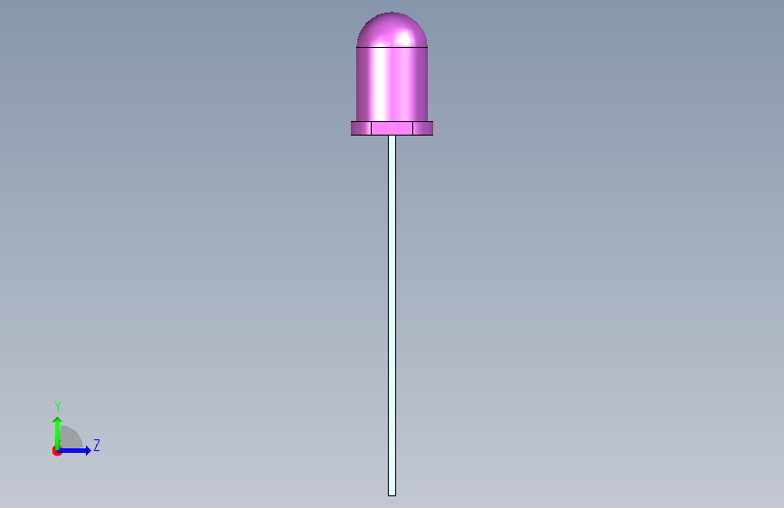 LED灯5MM_STEP_模型图纸下载 – 懒石网