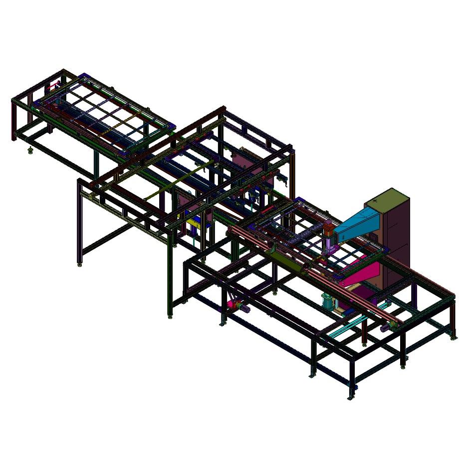 笼架型材便携多点固接机具