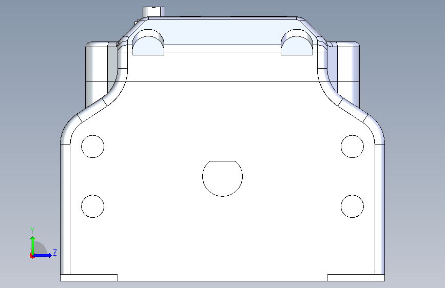 A0018669-DOCYKE 350KG 伺服电机 左侧视图