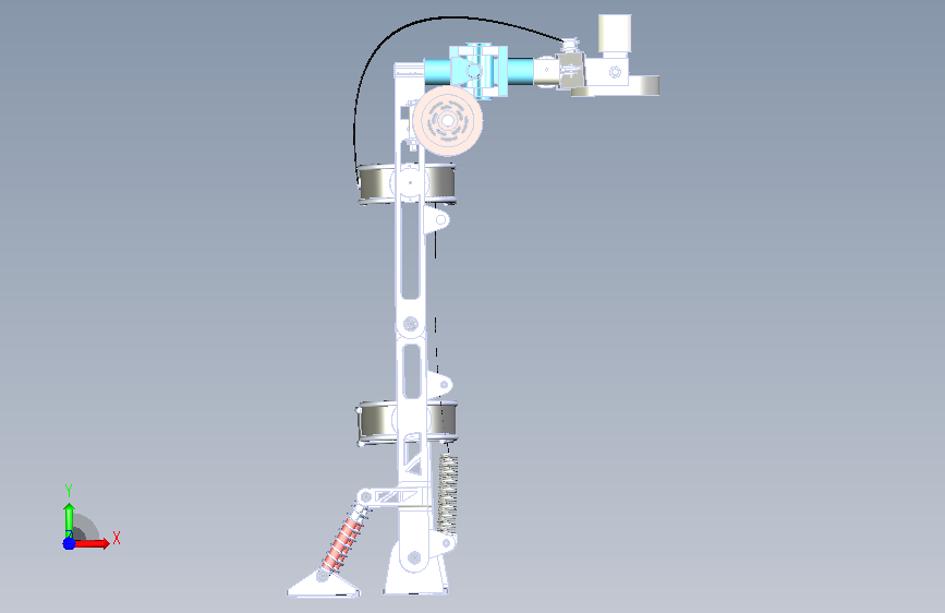 Exoskeleton V2外骨骼 正面视图