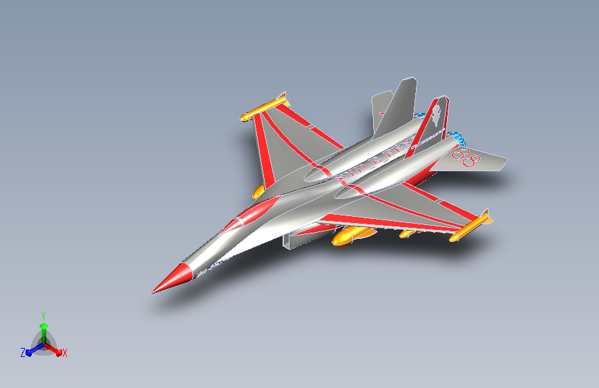 F-15红蜘蛛Z88战斗机