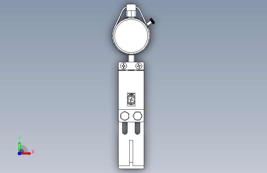 A0018687-3D打印耗材直径测量工具 正面视图