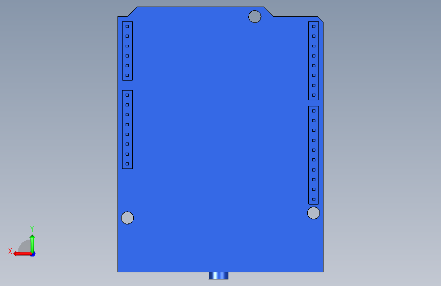 A0018752-Adafruit Music Maker VS1053 扩展板带 3W 功放 背面视图