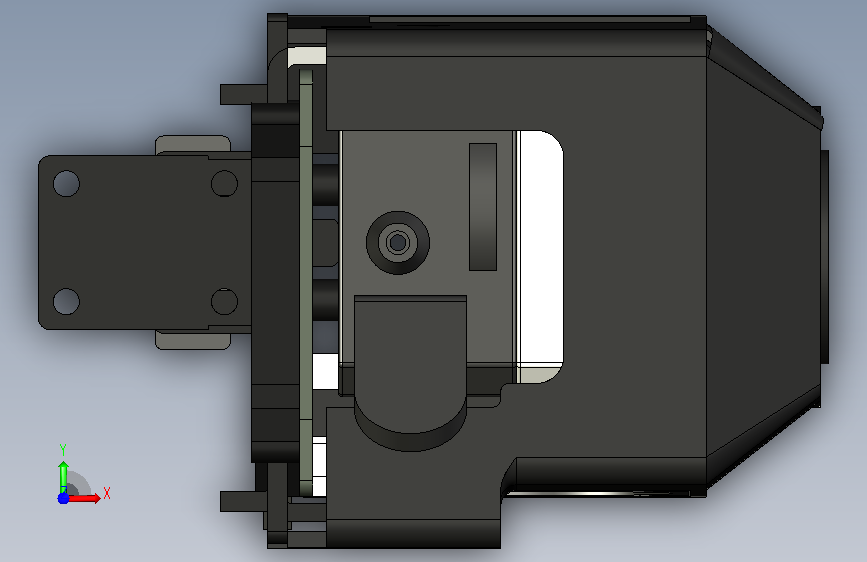 A0018745-Ender 3 V3 KE 完整喷头3D打印机(快速换热头) 正面视图