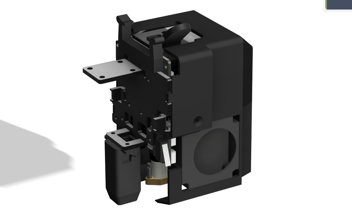 A0018745-Ender 3 V3 KE 完整喷头3D打印机(快速换热头)