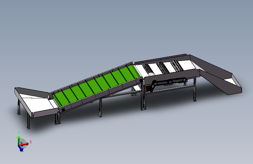 水果筛选机结构设计 sw25可编辑+cad+说明书