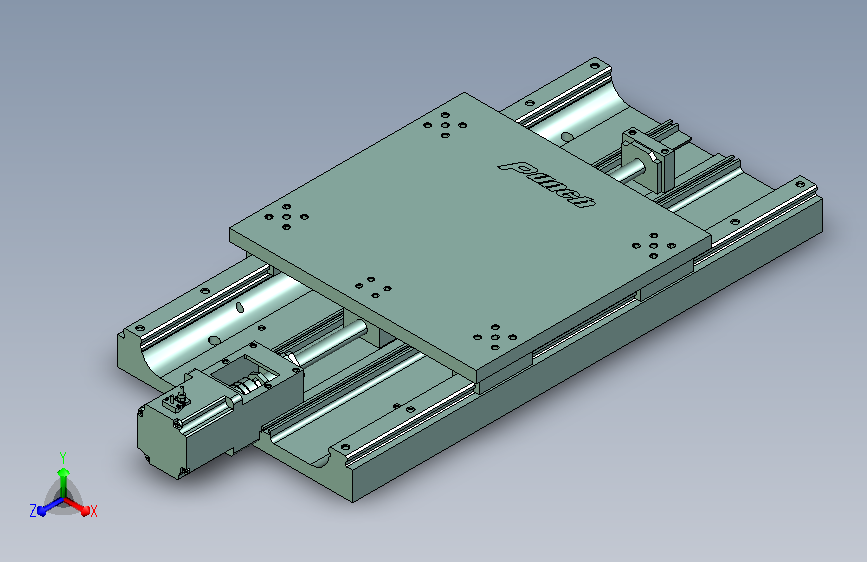 普通级单轴数控工作平台_XTSB40-40-AC-SGMAH-08