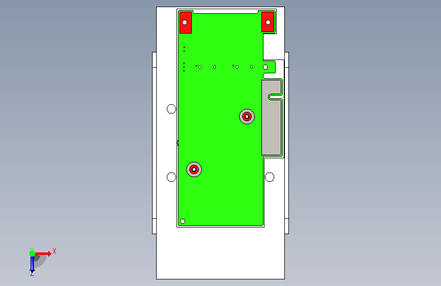 PCB-压合-放置-压合治具-整体图 俯视图