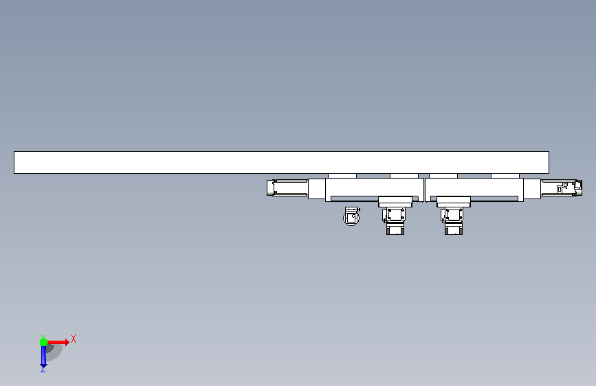 PCB-铆钉上料-整体图 俯视图
