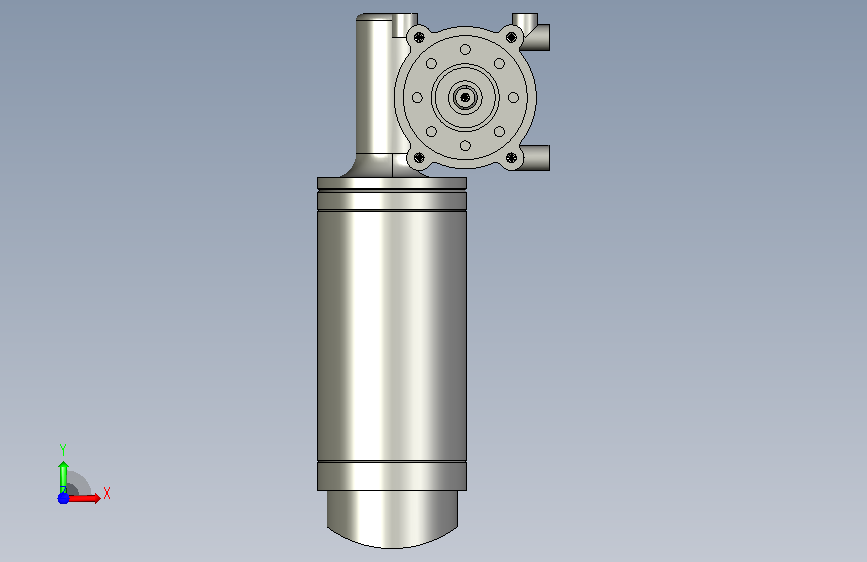 A0018770-Kormas-24v-100w-90度齿轮箱-235转_分钟 正面视图