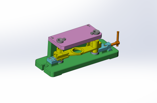 拨叉[831002]工艺及钻扩铰&phi;25孔夹具设计【铣断前】【含三维solidworks】