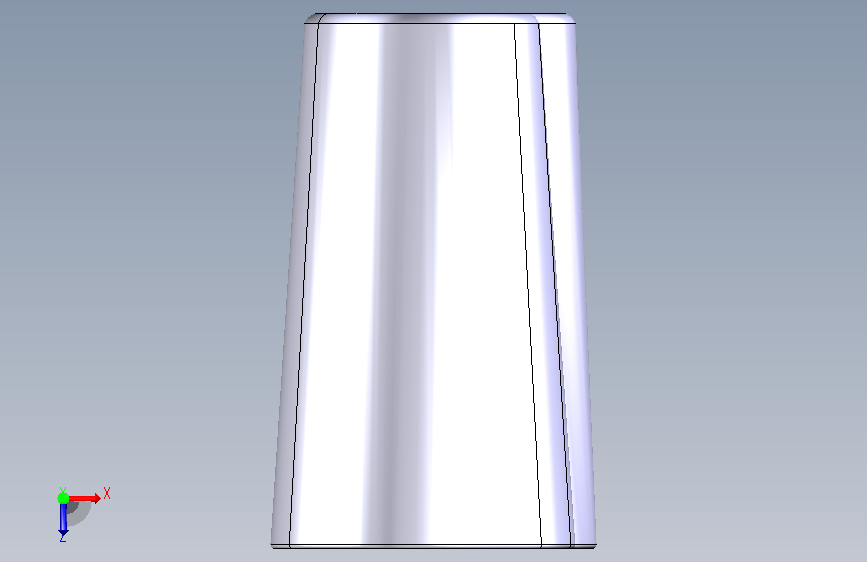 CATIAV5设计的Savoy Vase 俯视图