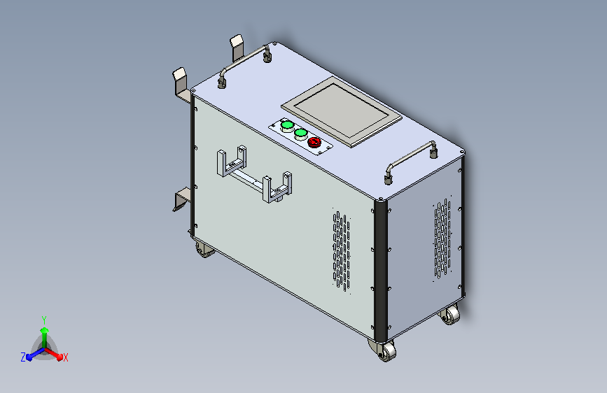 BYL-SCQX-200W-0100R15铝合金箱体