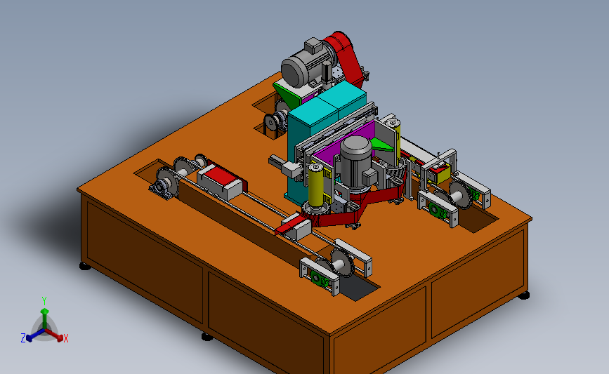 双工位多面打砂机