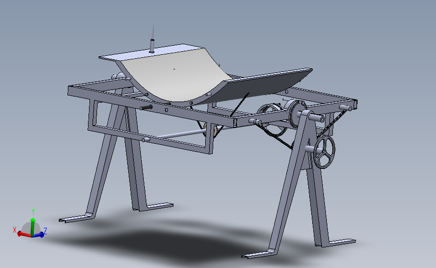 太阳能跟踪机模型