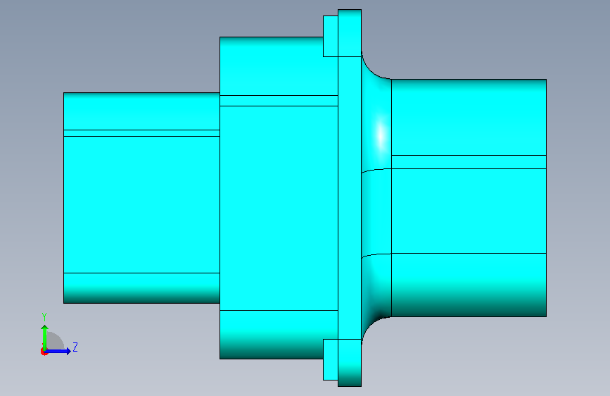 A0018837-M24308-2-1Z D-Sub 9针插座 左侧视图