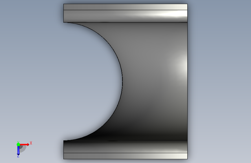 高强度76mm弯管夹具 俯视图