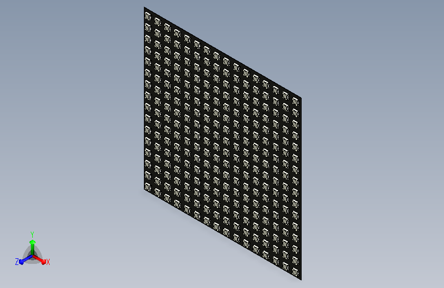 RGB LED 矩阵 16x16