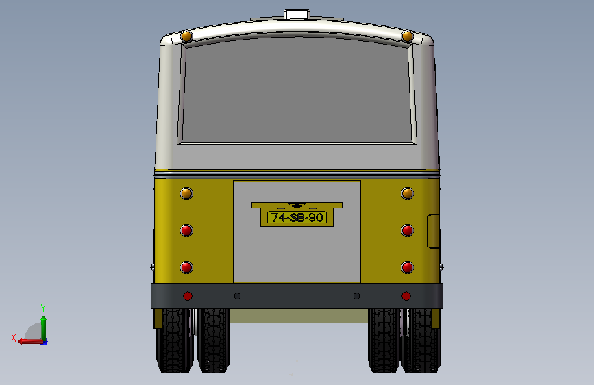 客车 MB200-01_精心整理(已转通用格式) 背面视图