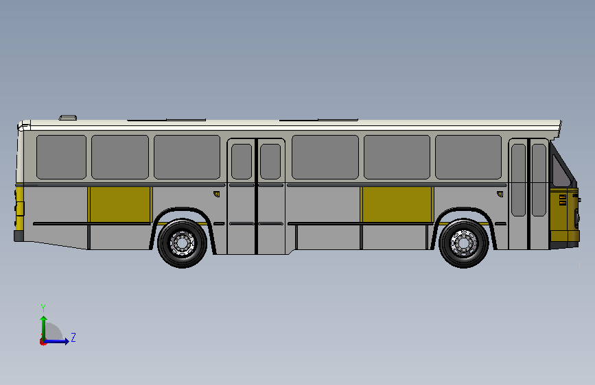 客车 MB200-01_精心整理(已转通用格式) 左侧视图