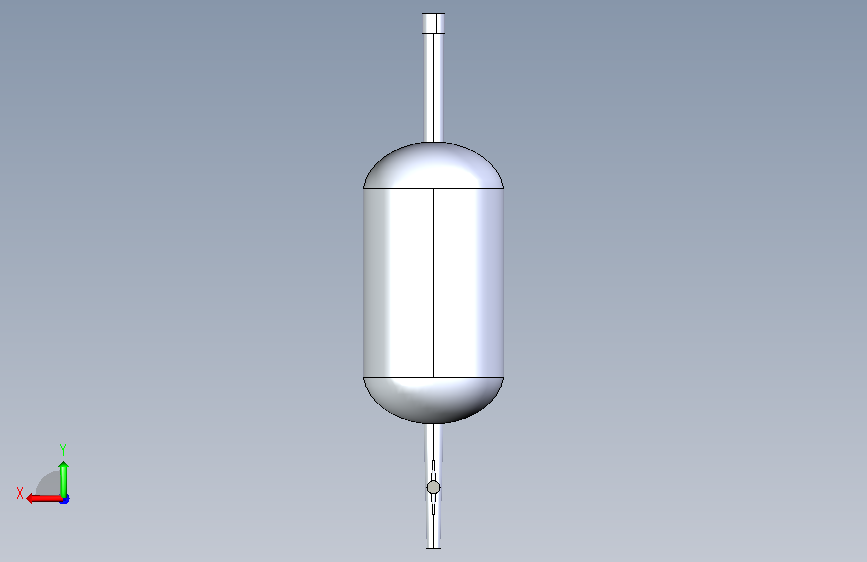 具备轻量化功能的燃料箱 背面视图