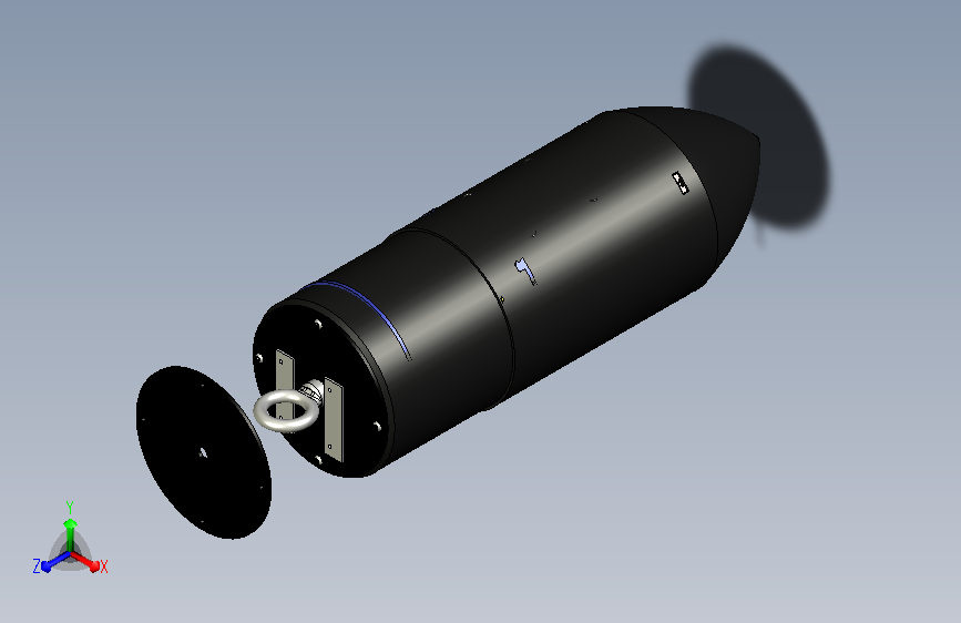 具备自部署展开与降落系统的CanSat