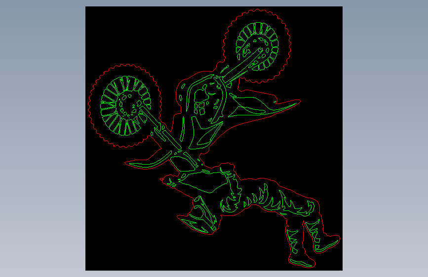 可激光切割的MastersOfDirt