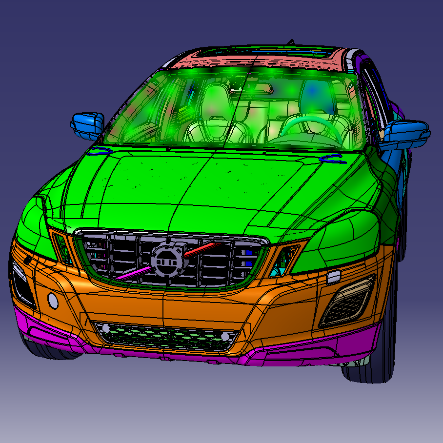 沃尔沃 XC60 – 部分上一代。
