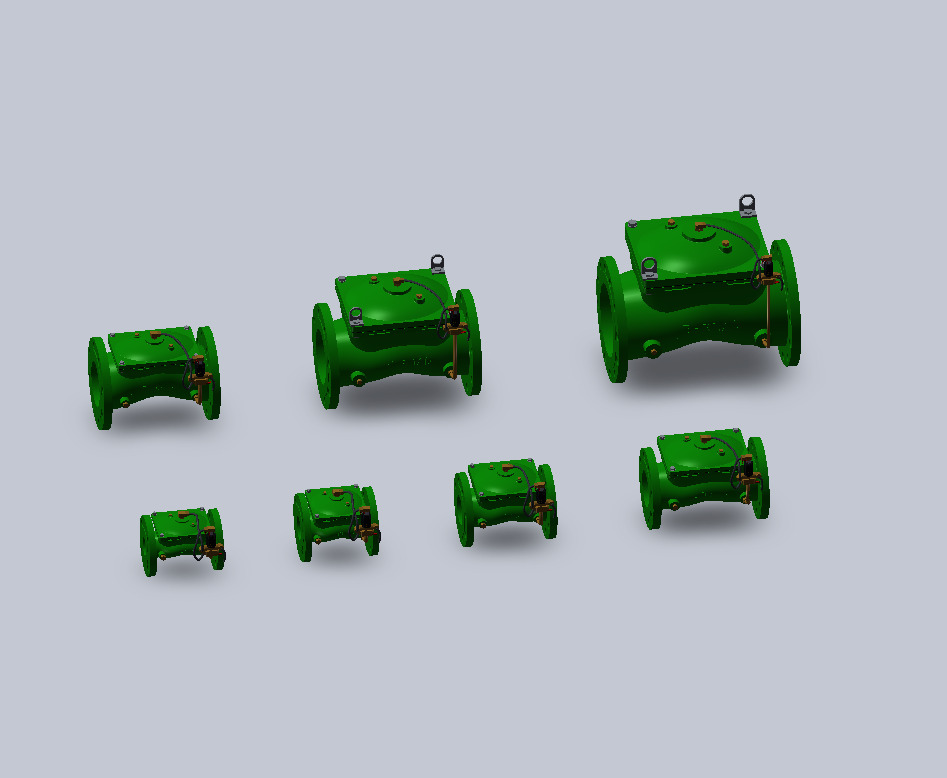 BERMAD410电磁开关阀DN50-DN200