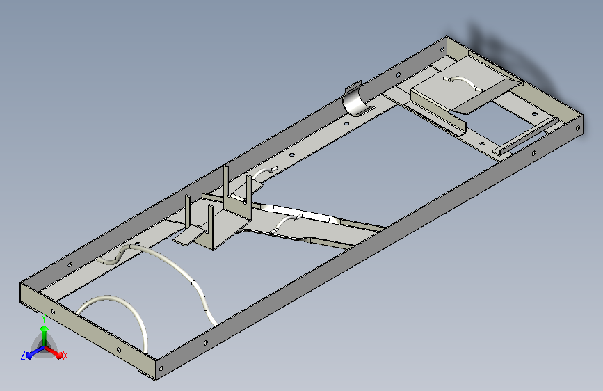 耐用的军用工兵工具架