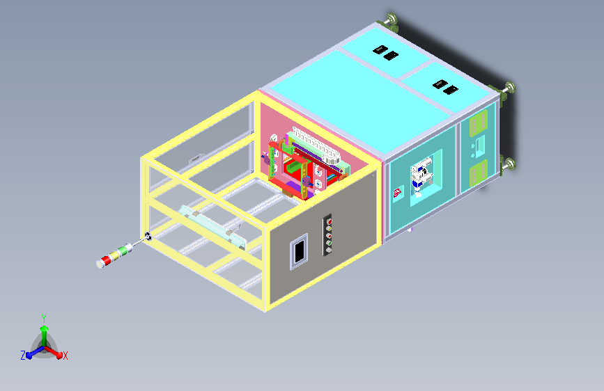 料仓机箱