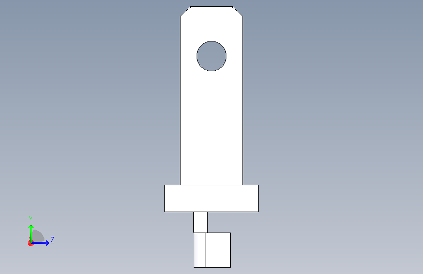 UL极性两插-PLUG_2 左侧视图