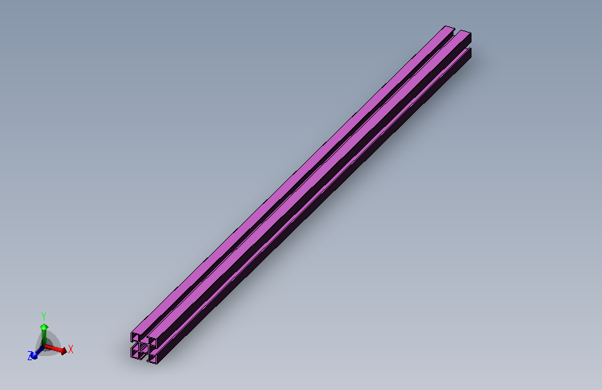 40 x 40A x R0.5 铝型材L920