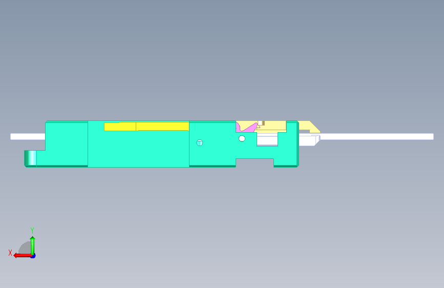 MC074085R-0149 UBC-DD自动机焊接子载具 背面视图