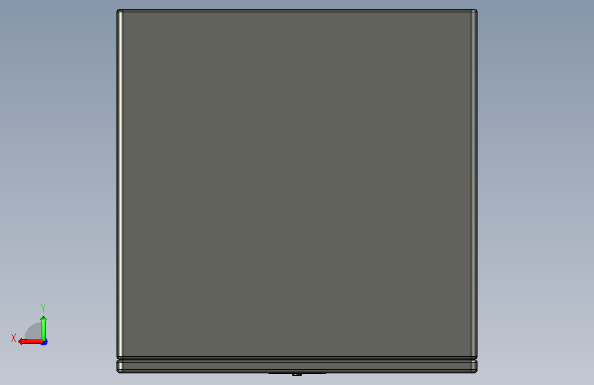 30x24 车底工具箱 背面视图